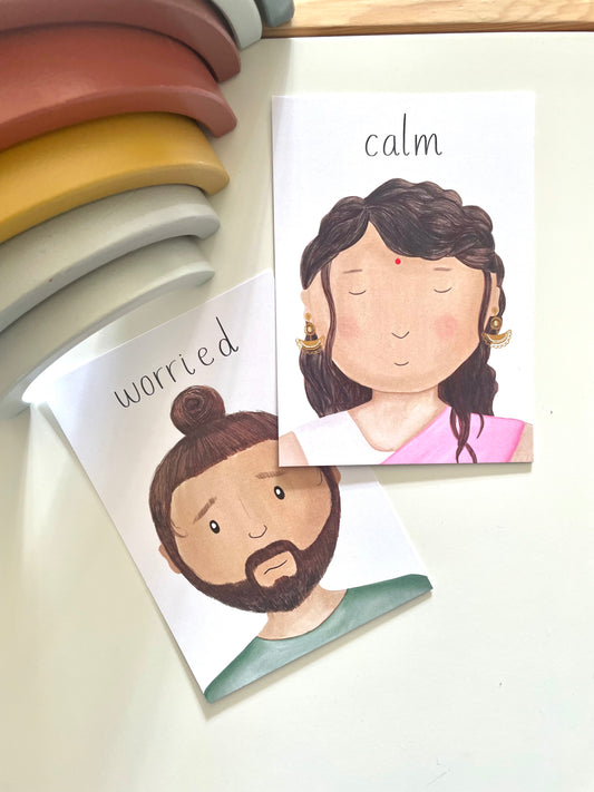 Emotion Flash Cards - The Singh Family